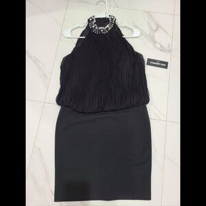 Karl Lagerfeld black mini dress